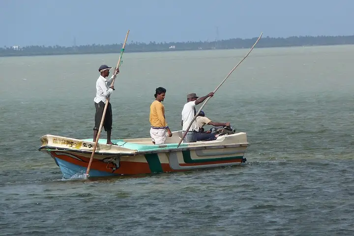 Puttalam Lagoon Salt Pans and Fish Market