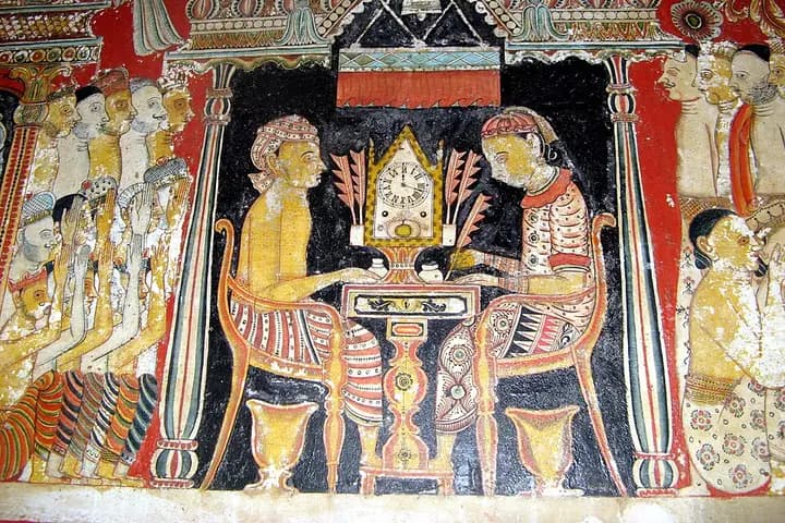 Kataluwa Purvarama Temple murals